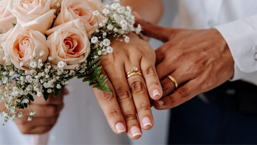 wedding ring set
